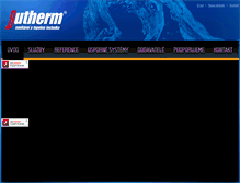 Tablet Screenshot of jutherm.cz